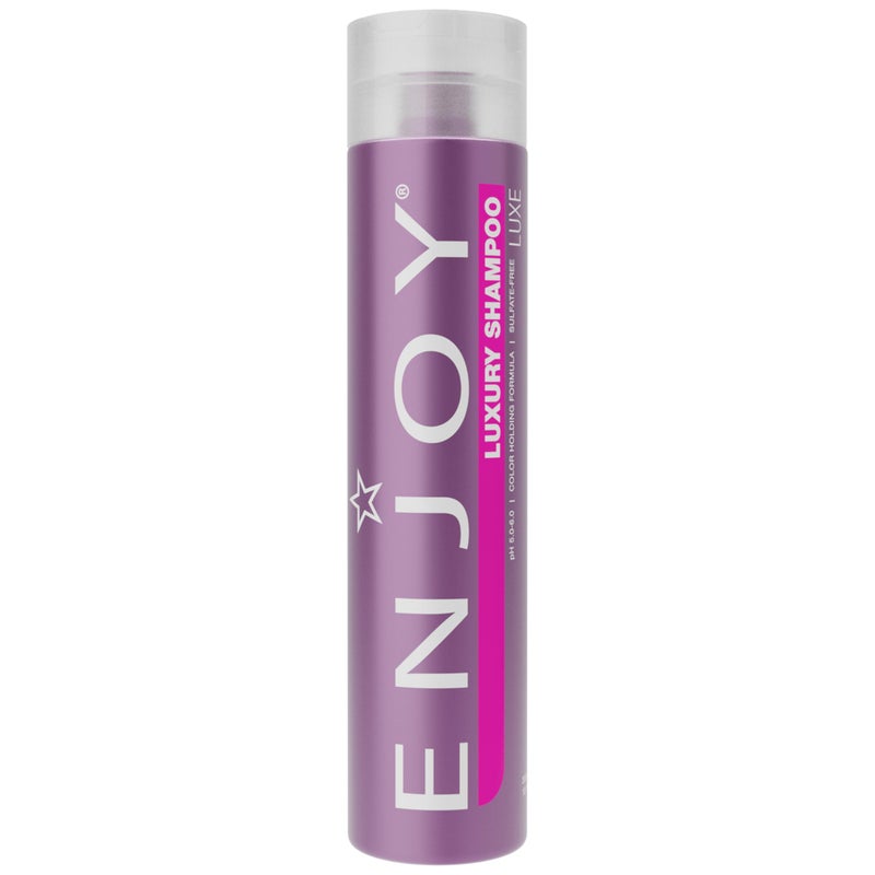 Enjoy Luxury Shampoo  Eliminates Frizz Cleansing Moisturizing Smoothing  Sulfate Free For Thick Coarse or Curly Hair 101 Fl Oz2 Pack